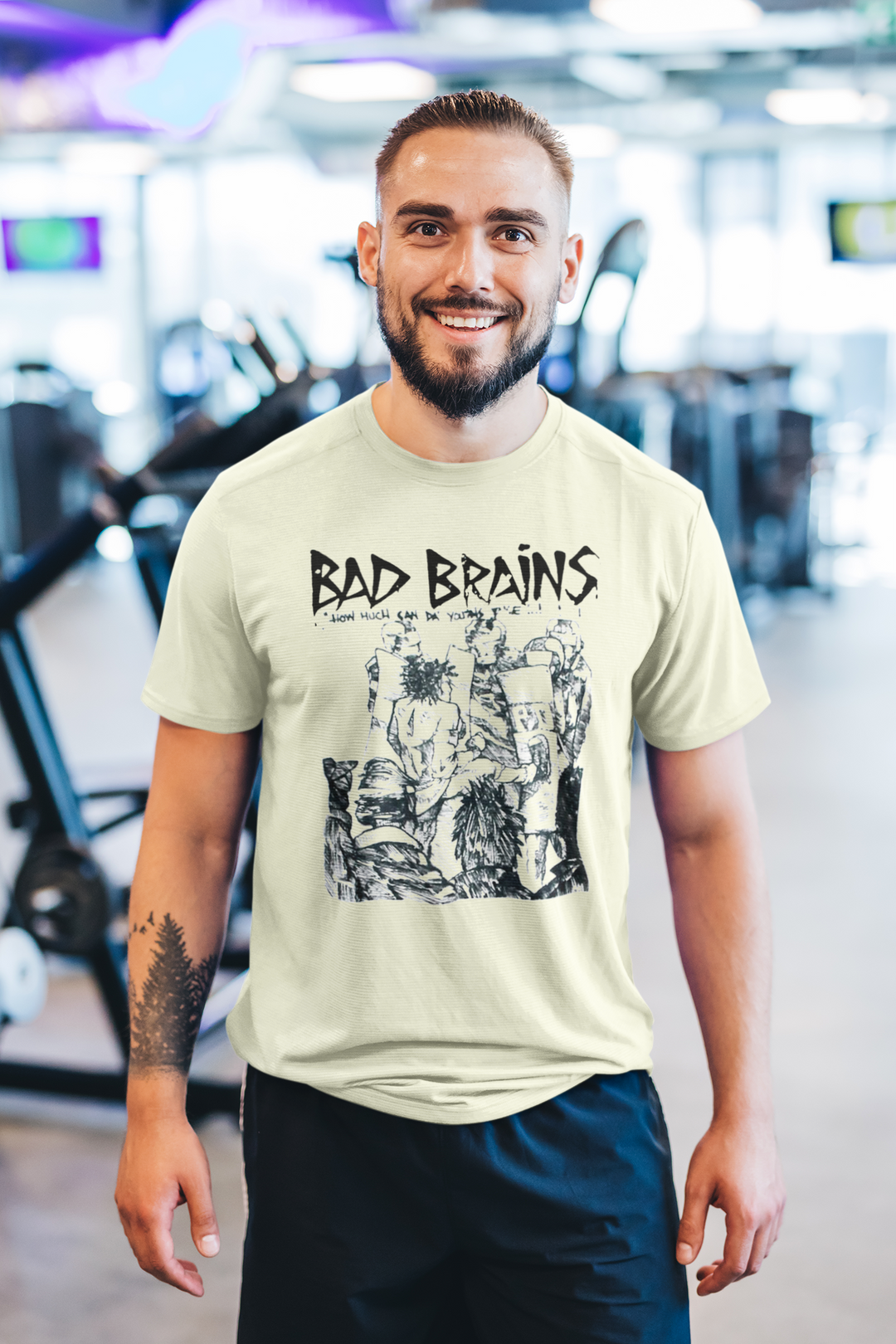Bad Brains Rare Gig Flyer - How Much Can Da' Youths Take T shirt