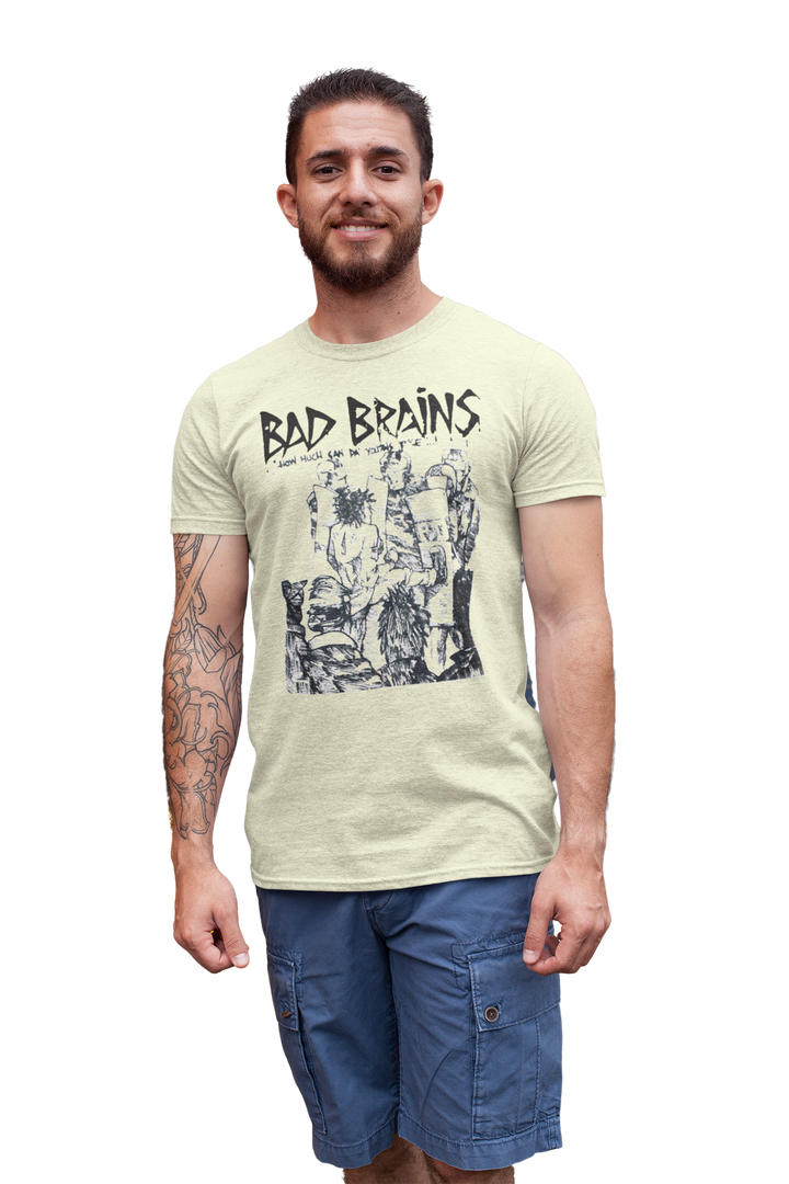 Bad Brains Rare Gig Flyer - How Much Can Da' Youths Take T shirt