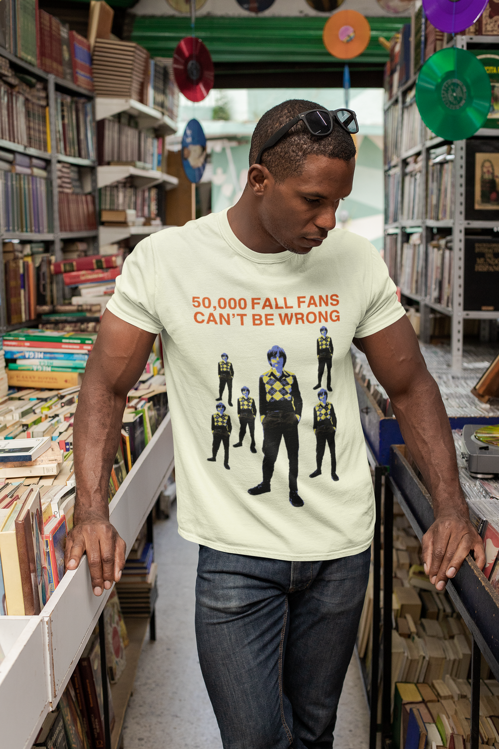 Honour the Post-Punk Pioneers! Immerse yourself in the world of Mark E Smith & The Fall with this t-shirt that pays tribute to the iconic post-punk band. From enigmatic album artwork to the unmistakable "The Fall" logo, capture the essence of their distinctive music and unconventional performances. Show your love for The Fall and let the spirit of the band elevate your style with unmatched post-punk brilliance!