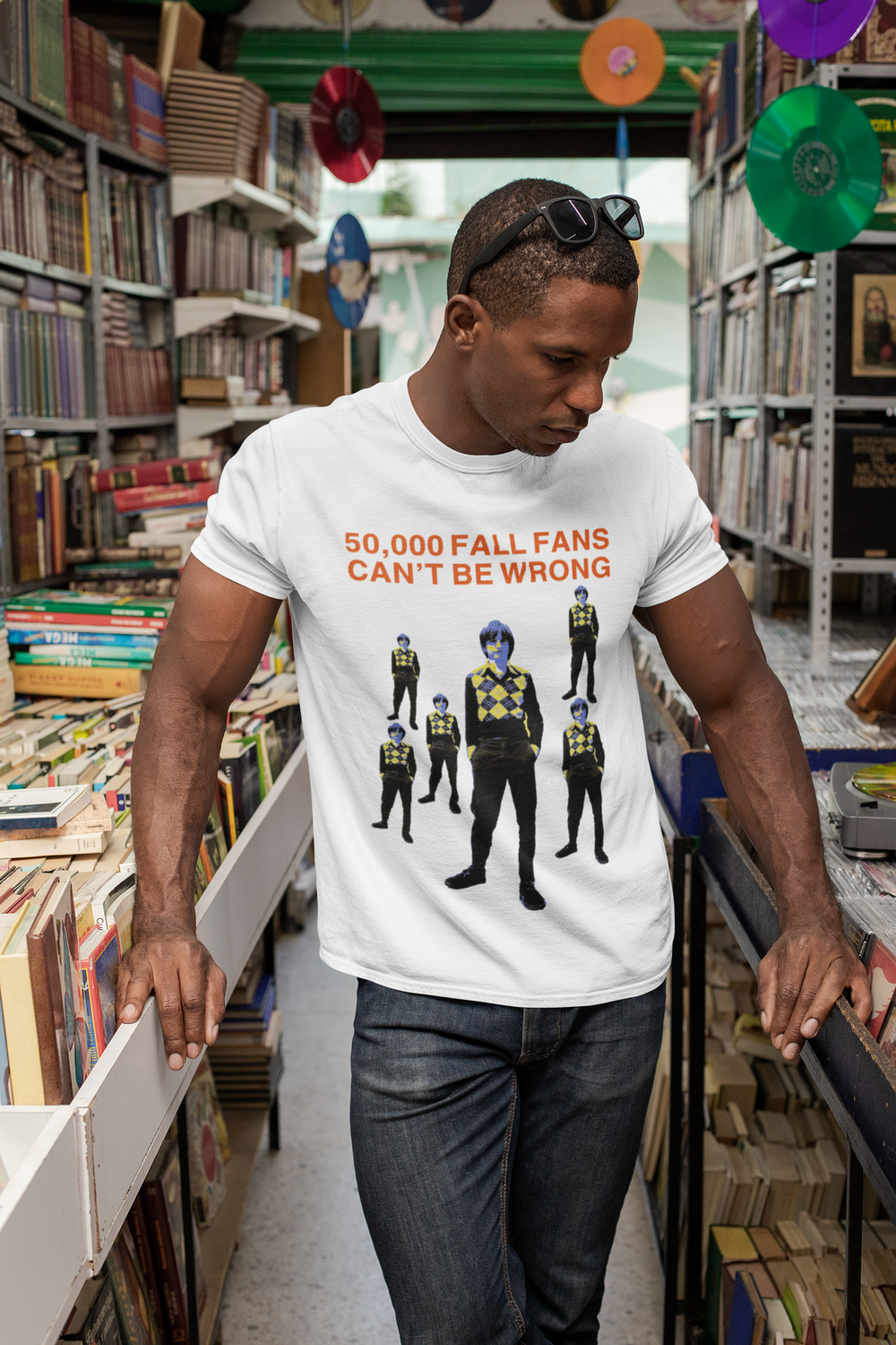 Honour the Post-Punk Pioneers! Immerse yourself in the world of Mark E Smith & The Fall with this t-shirt that pays tribute to the iconic post-punk band. From enigmatic album artwork to the unmistakable "The Fall" logo, capture the essence of their distinctive music and unconventional performances. Show your love for The Fall and let the spirit of the band elevate your style with unmatched post-punk brilliance!
