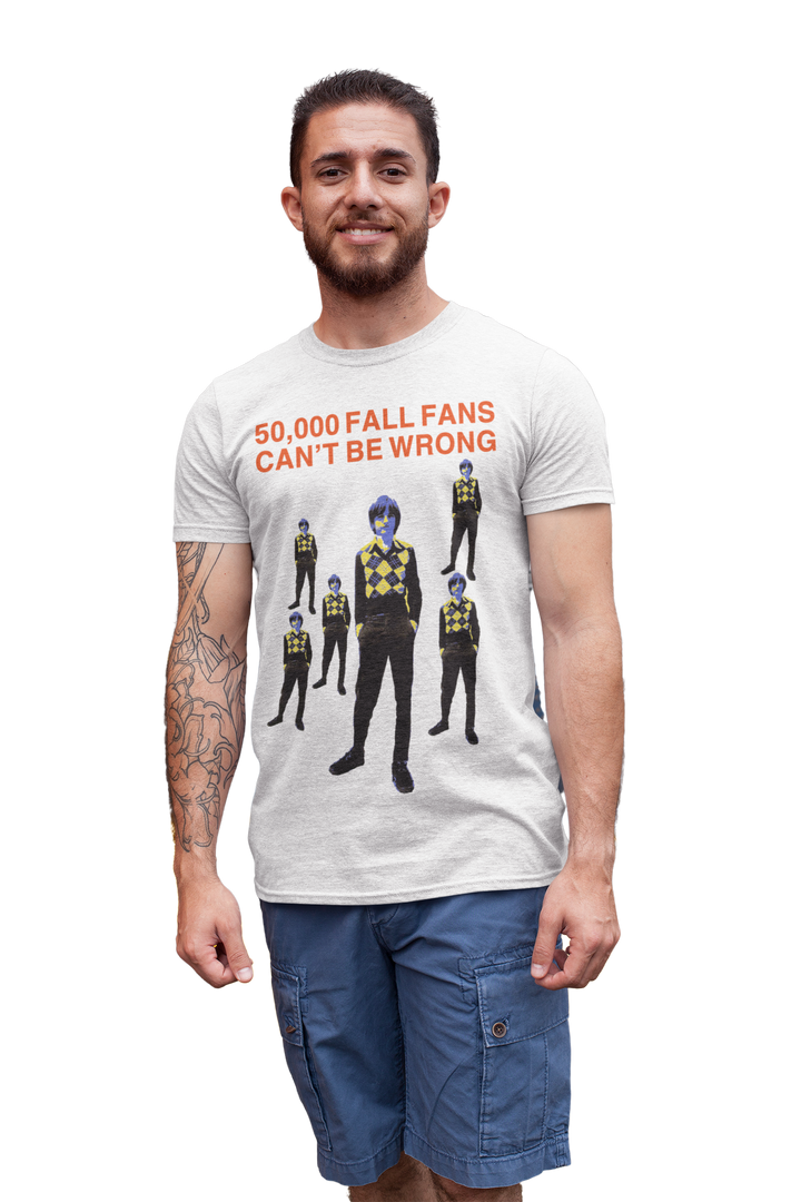 Honour the Post-Punk Pioneers! Immerse yourself in the world of Mark E Smith & The Fall with this t-shirt that pays tribute to the iconic post-punk band. From enigmatic album artwork to the unmistakable "The Fall" logo, capture the essence of their distinctive music and unconventional performances. Show your love for The Fall and let the spirit of the band elevate your style with unmatched post-punk brilliance!