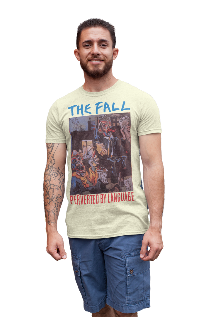 Honour the Post-Punk Pioneers! Immerse yourself in the world of Mark E Smith & The Fall with this t-shirt that pays tribute to the iconic post-punk band. From enigmatic album artwork to the unmistakable "The Fall" logo, capture the essence of their distinctive music and unconventional performances. Show your love for The Fall and let the spirit of the band elevate your style with unmatched post-punk brilliance!