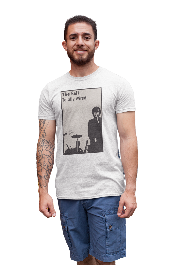 Honour the Post-Punk Pioneers! Immerse yourself in the world of Mark E Smith & The Fall with this t-shirt that pays tribute to the iconic post-punk band. From enigmatic album artwork to the unmistakable "The Fall" logo, capture the essence of their distinctive music and unconventional performances. Show your love for The Fall and let the spirit of the band elevate your style with unmatched post-punk brilliance!