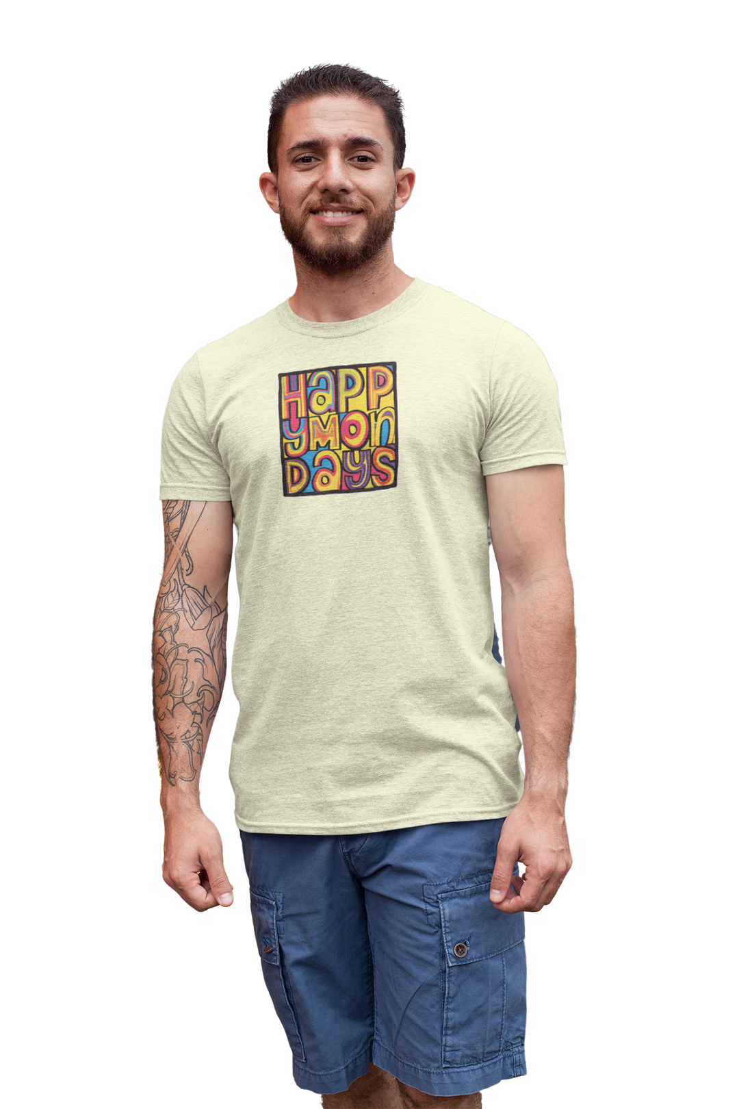Happy Mondays - Wrote For Luck T-Shirt
Happy Mondays are a rock/acid house fused group that emerged from the "madchester" scene along with The Stone Roses in the late 1980s. Known for their legendary on and off-stage antics, lead singer Shaun Ryder and member Bez were notorious for their drink and drug-fueled behavior. Bez's unique dancing style became a highlight of their live gigs. The band still tour from time to time and we can highly recommend you try and catch them!