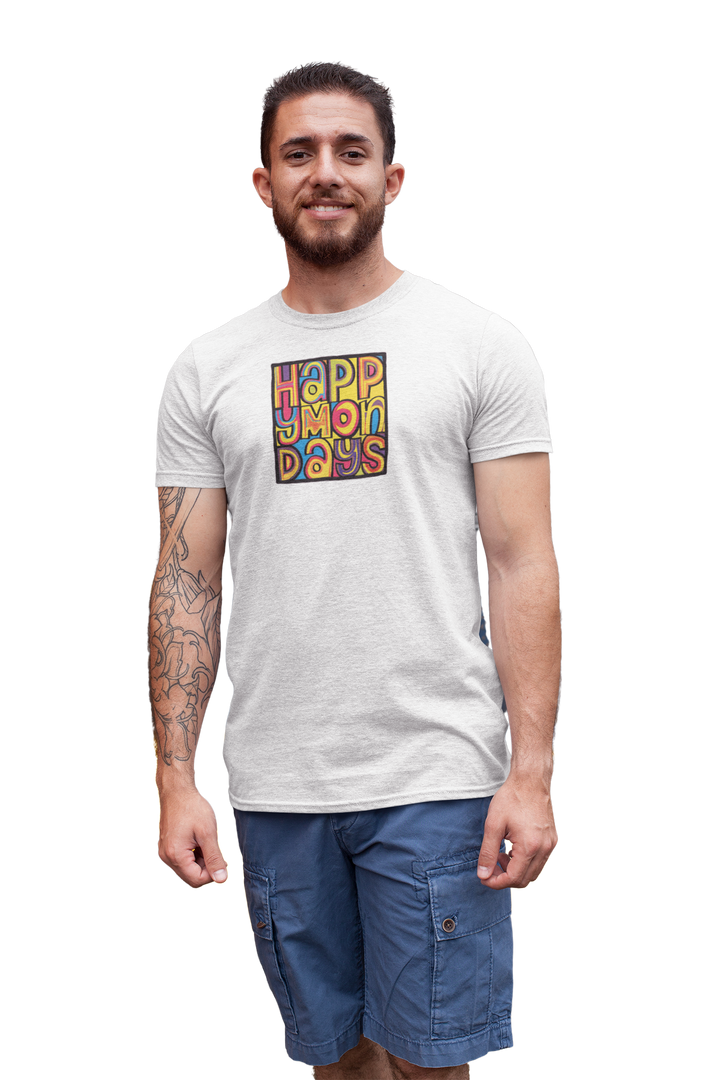 Happy Mondays - Wrote For Luck T-Shirt
Happy Mondays are a rock/acid house fused group that emerged from the "madchester" scene along with The Stone Roses in the late 1980s. Known for their legendary on and off-stage antics, lead singer Shaun Ryder and member Bez were notorious for their drink and drug-fueled behavior. Bez's unique dancing style became a highlight of their live gigs. The band still tour from time to time and we can highly recommend you try and catch them!