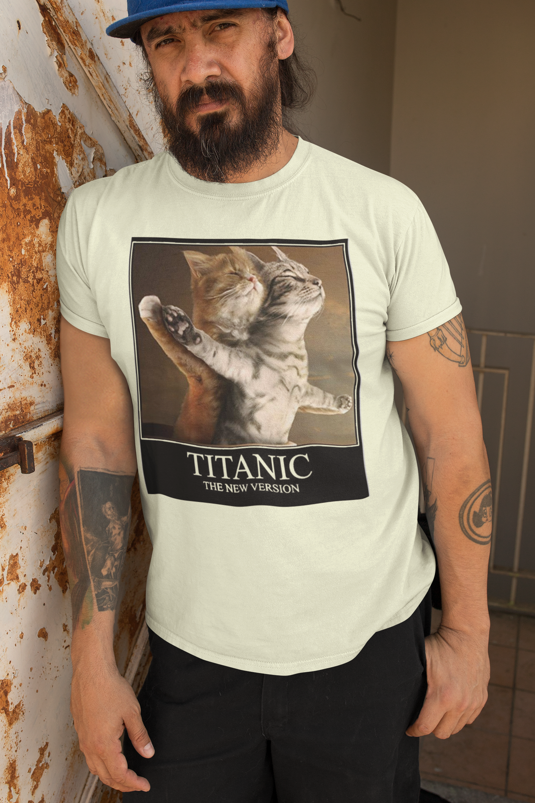 For cat lovers and fans of the iconic movie Titanic, this delightful fusion of cat charm and celestial wonders offers a whimsical interpretation of the Titanic voyage from the film.