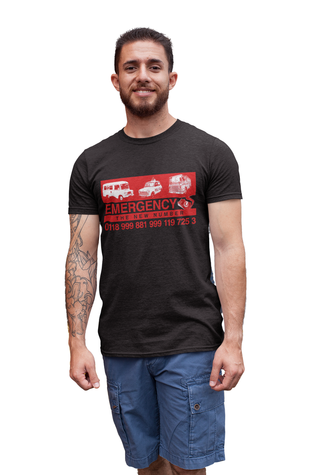 This great tribute to the classic UK comedy masterpiece The IT Crowd features the 'easy to remember' new emergency number ……….